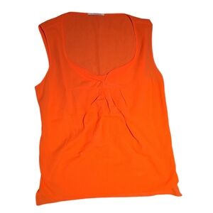 Tahari Neon Pink Top